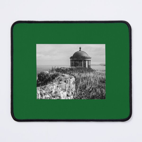 Item preview, Mussenden Temple Castlerock in Black and White designed and sold by lindsaybroosign.