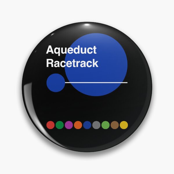 Item preview, Aqueduct Racetrack, Ozone Park, Queens, New York Subway designed and sold by ClickForMore.