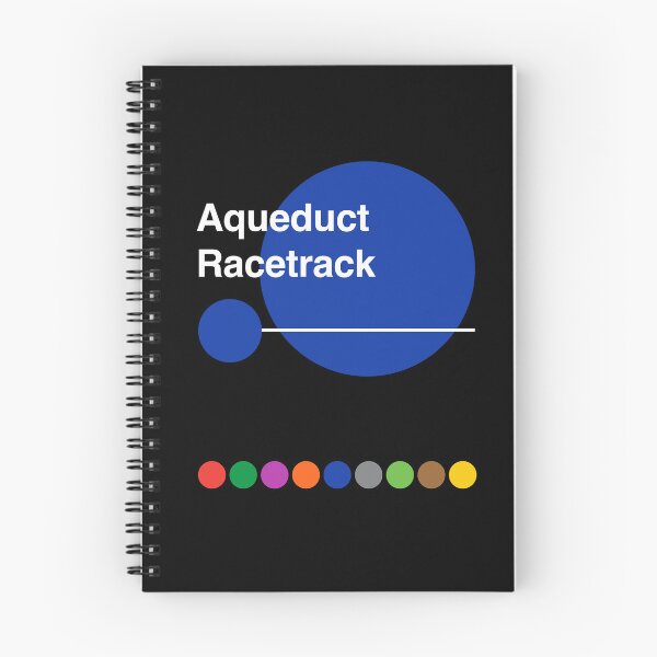 Item preview, Aqueduct Racetrack, Ozone Park, Queens, New York Subway designed and sold by ClickForMore.