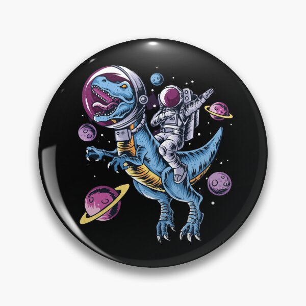 Item preview, T-rex dinosaur in Space  designed and sold by Smile Shop ⭐⭐⭐⭐⭐.