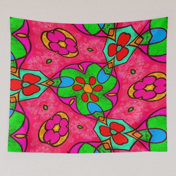 Item preview, Abstract Flower Pattern designed and sold by Patternflower.