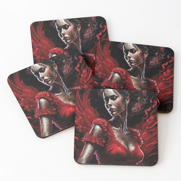 Item preview, Captivating Tango: The Seduction of a Woman in Red designed and sold by PixelProphets.