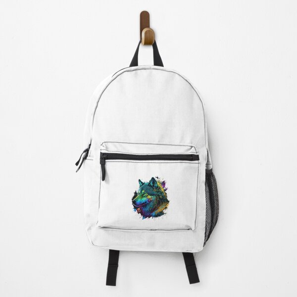 Item preview, Rainbow wolf designed and sold by GigaDesigns.