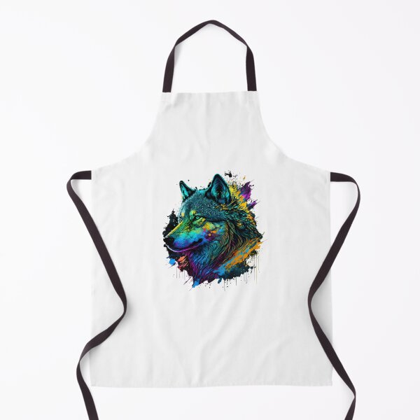 Item preview, Rainbow wolf designed and sold by GigaDesigns.