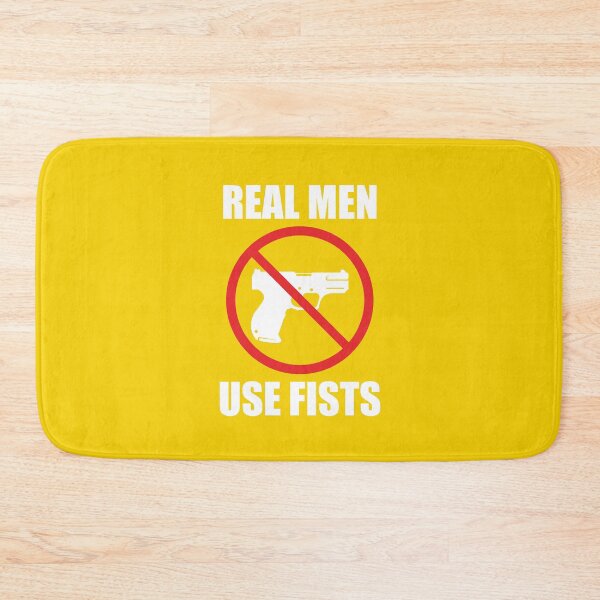 Item preview, Real Men Use Fists designed and sold by bouymakesart.