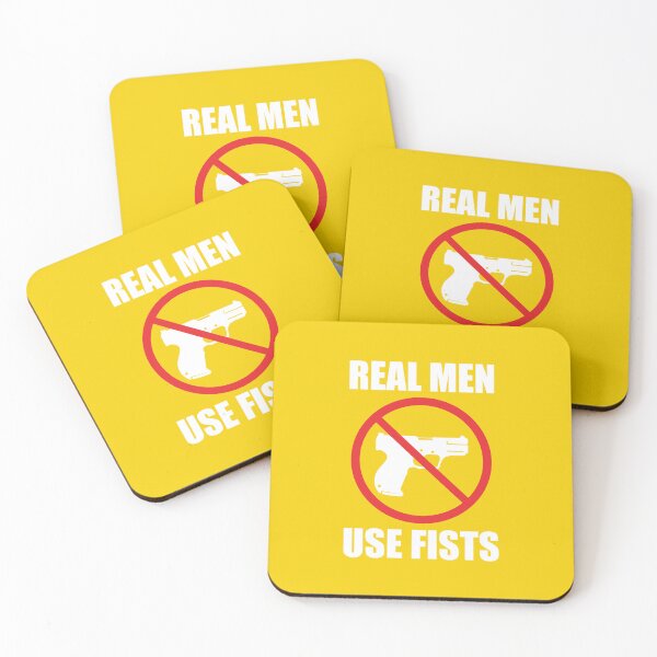 Item preview, Real Men Use Fists designed and sold by bouymakesart.