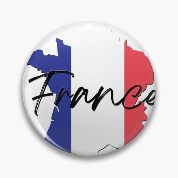 Item preview, France Flag Map designed and sold by luckykobi.