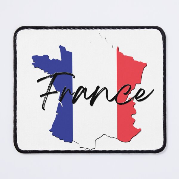 Item preview, France Flag Map designed and sold by luckykobi.