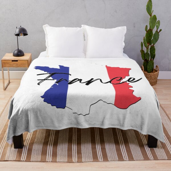 Item preview, France Flag Map designed and sold by luckykobi.