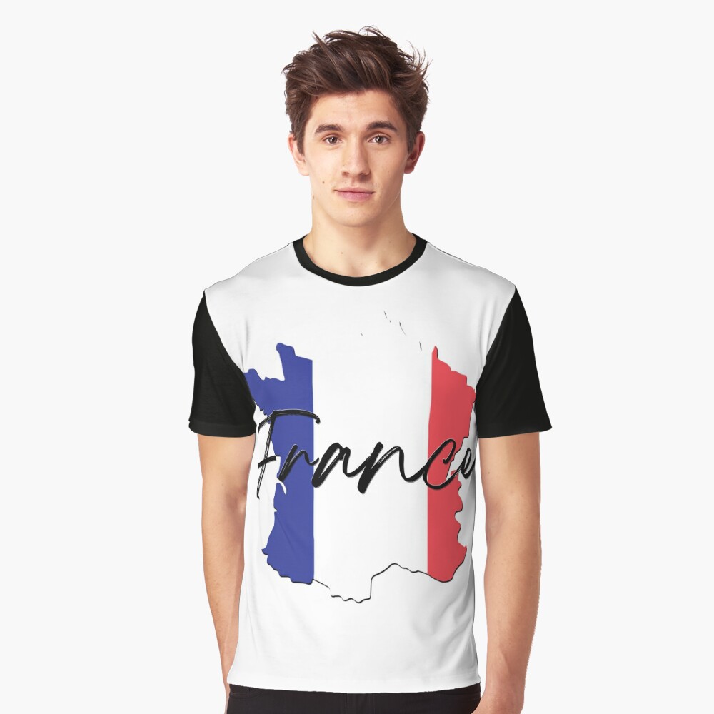 City of Eaubonne - France | FR Flag Top - Drapeau Français - Long Sleeve  T-Shirt