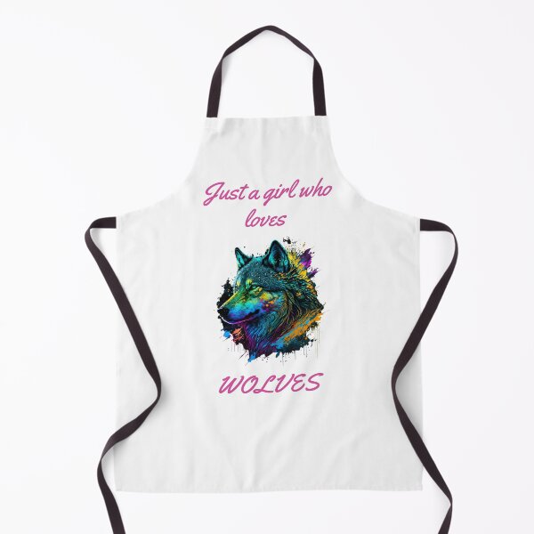 Item preview, Just a Girl Who Loves Wolves designed and sold by GigaDesigns.
