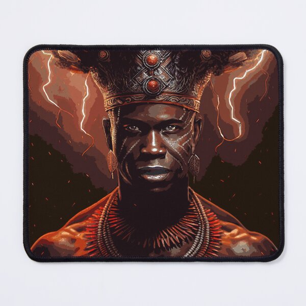 Item preview, Shango of Lightning  designed and sold by WennsdaysChild.