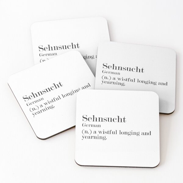 Artikelvorschau, Sehnsucht – Deutsch – Schöne Wortdefinition entworfen und verkauft von Zooone.