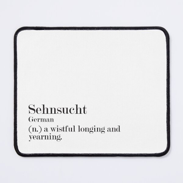 Item preview, Sehnsucht - German - Beautiful Word Definition designed and sold by Zooone.