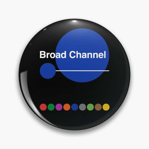 Item preview, Broad Channel, Queens, New York Subway designed and sold by ClickForMore.