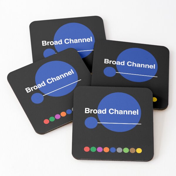 Item preview, Broad Channel, Queens, New York Subway designed and sold by ClickForMore.