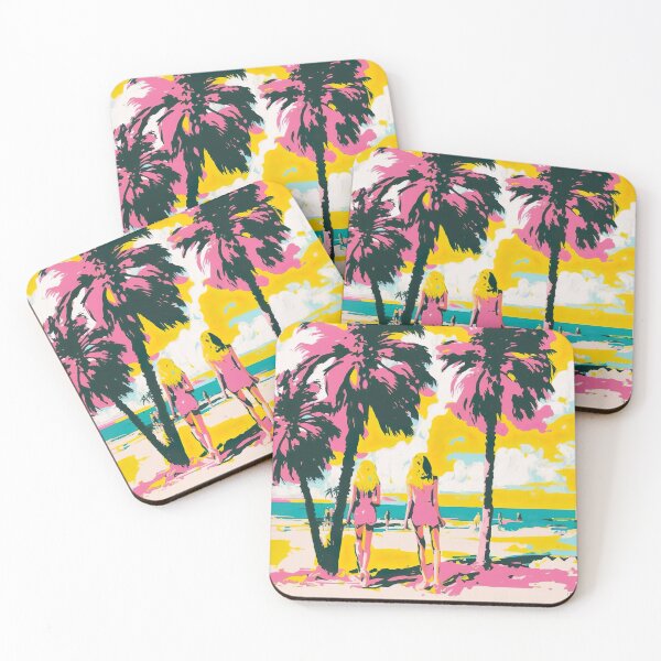 Item preview, Women on holiday, the effervescence of Pop Art designed and sold by Papouilles.