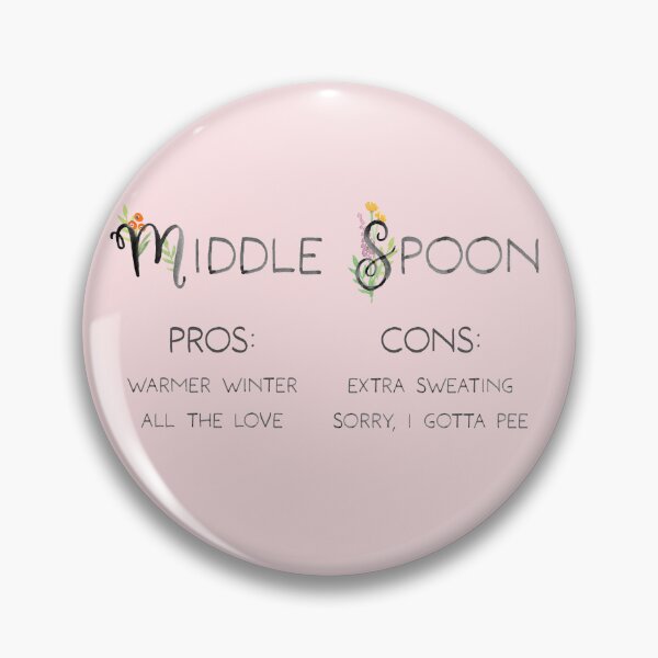 Item preview, Middle Spoon; Pros and cons designed and sold by Polytee.