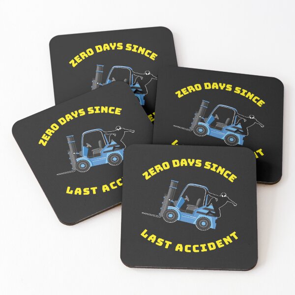 Item preview, Forklift Ninja, Zero Days Since Last Accident NFBY designed and sold by TeamsterLife.