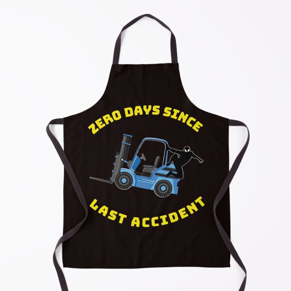 Item preview, Forklift Ninja, Zero Days Since Last Accident NFBY designed and sold by TeamsterLife.