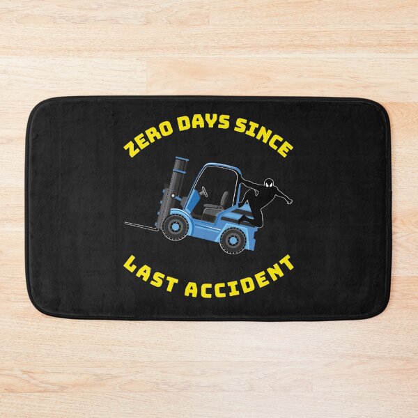 Item preview, Forklift Ninja, Zero Days Since Last Accident NFBY designed and sold by TeamsterLife.