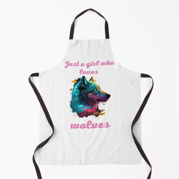 Item preview, Just a Girl Who Loves Wolves designed and sold by GigaDesigns.