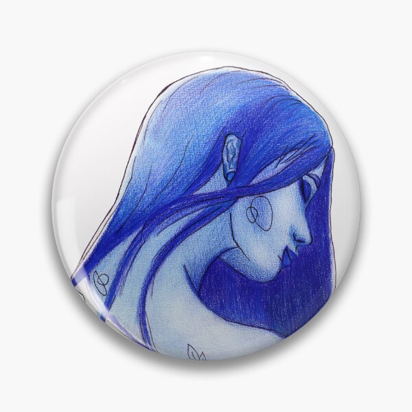 Artikelvorschau, Mädchen im Blau entworfen und verkauft von AnnaMitina.