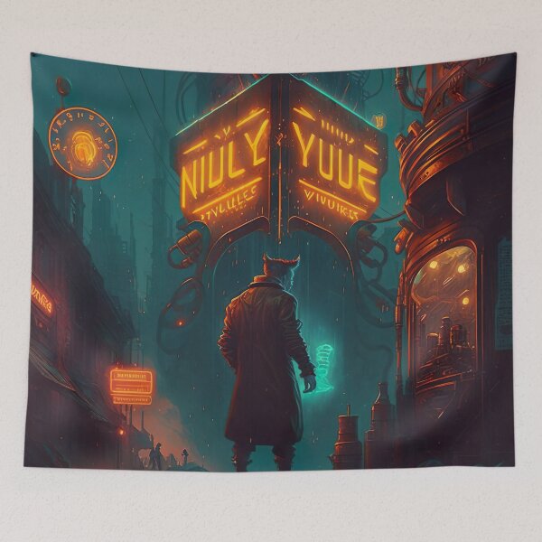 Item preview, The man of the futuristic city designed and sold by Papouilles.