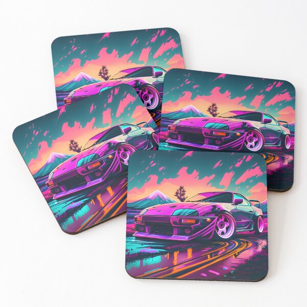 Item preview, Supra Mk4 Synthwave designed and sold by ArtAT.