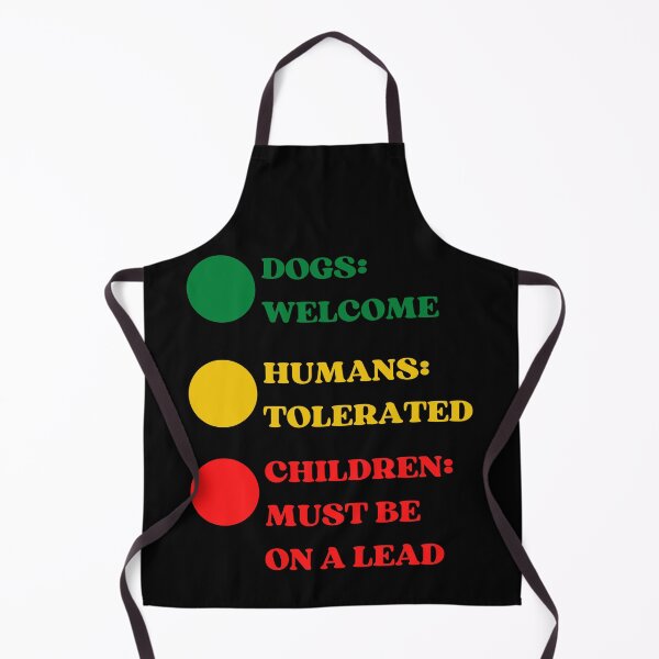 Item preview, Dogs Welcome Humans Tolerated Children Must Be On A Lead | Novelty Bar Sign | For Home Pubs Hotels Dog Lovers designed and sold by McThingummy.