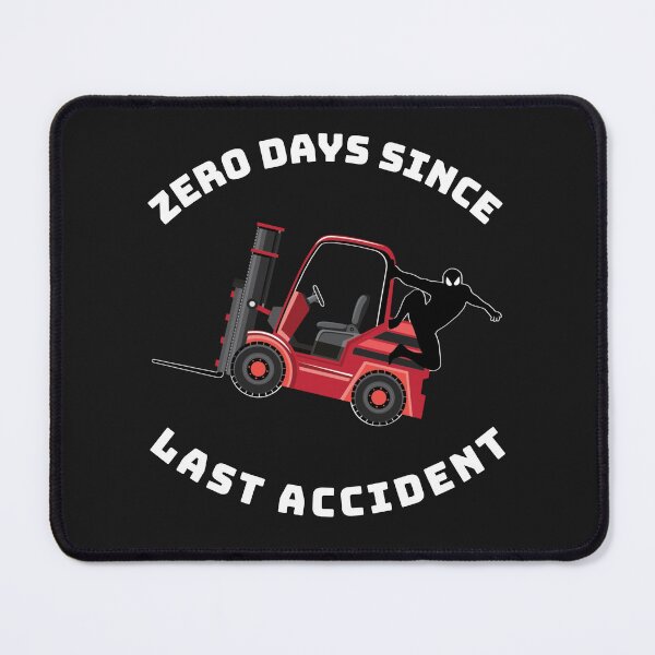 Item preview, Forklift Ninja, Zero Days Since Last Accident NFRW designed and sold by TeamsterLife.