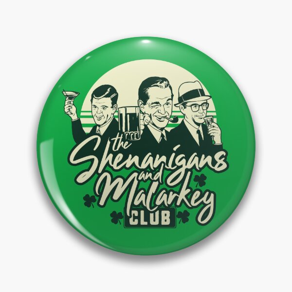 Artikelvorschau, St. Patrick's Day Men's Shenanigans und Malarkey Drinking Pub Irish entworfen und verkauft von Nerd Shizzle.