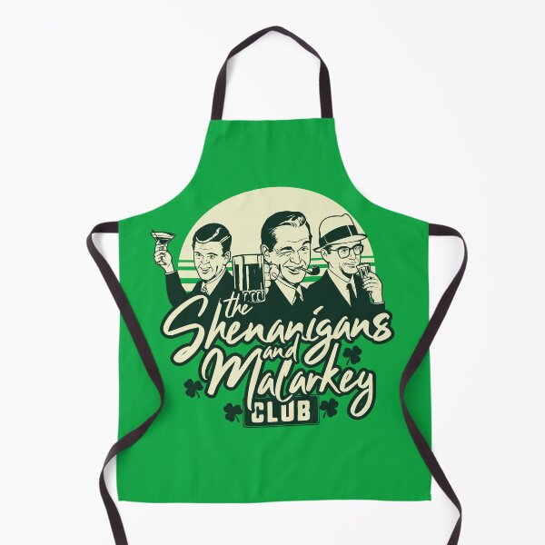 Item preview, St. Patrick's Day Men's Shenanigans and Malarkey Drinking Pub Irish designed and sold by Nerd Shizzle.