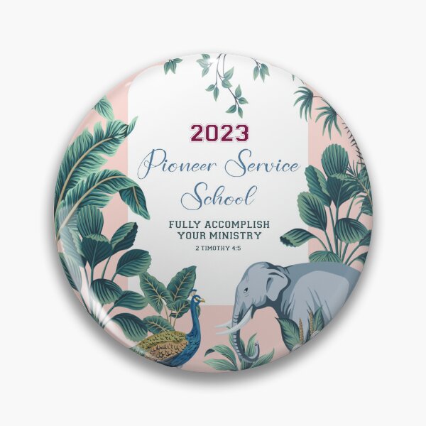 Item preview, PIONEER SERVICE SCHOOL 2023 Spiral Notebook designed and sold by crafts-gift.