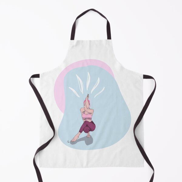 Item preview, Female yogi eagle position designed and sold by Terracott-aa.