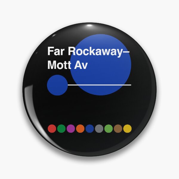 Item preview, Far Rockaway - Mott Avenue in Far Rockaway Queens, New York Subway designed and sold by ClickForMore.