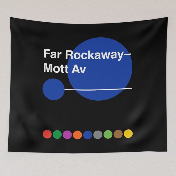 Item preview, Far Rockaway - Mott Avenue in Far Rockaway Queens, New York Subway designed and sold by ClickForMore.