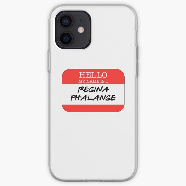 Hola mi nombre es Regina Falange Funda blanda para iPhone