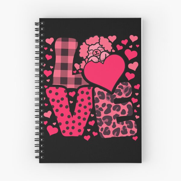 Item preview, Cute Kawaii Valentine Poodle Dog Love Hearts Valentines Day designed and sold by JokeGysen.