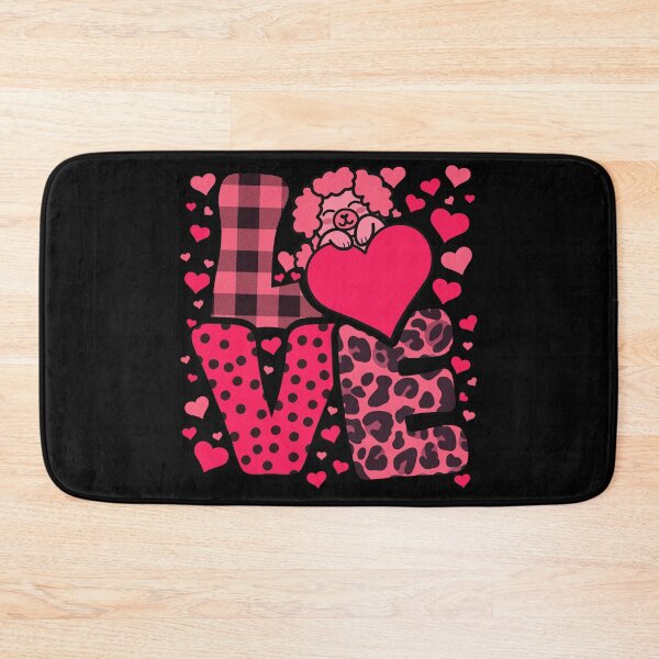 Item preview, Cute Kawaii Valentine Poodle Dog Love Hearts Valentines Day designed and sold by JokeGysen.