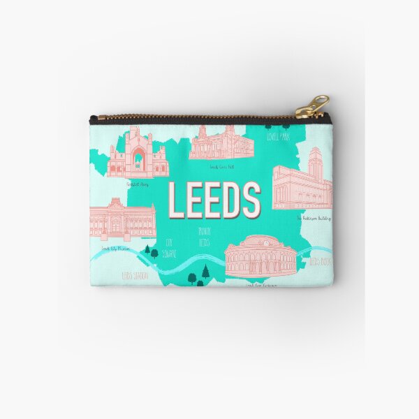 Item preview, Leeds (West Yorkshire, England, UK) Illustrative Map designed and sold by Adam Regester.
