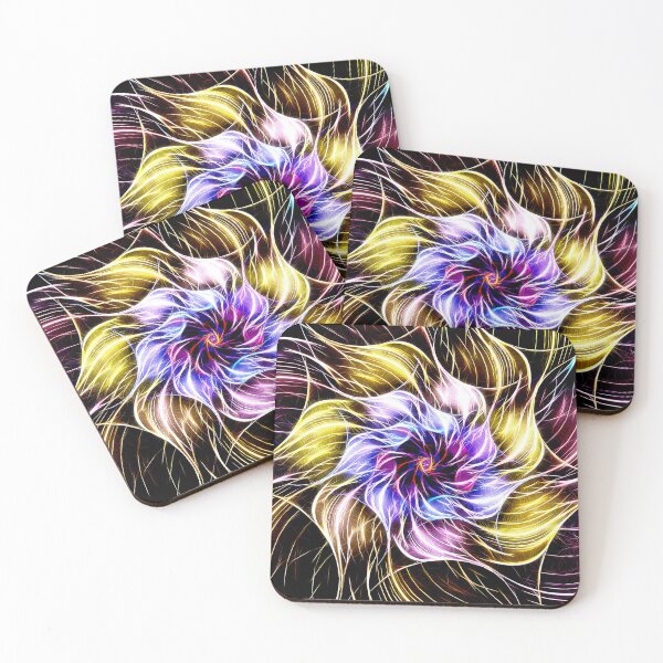 Item preview, fractal flower designed and sold by Digikalle.
