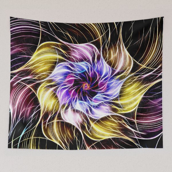 Item preview, fractal flower designed and sold by Digikalle.