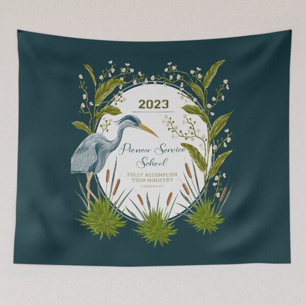 Item preview, PIONEER SERVICE SCHOOL 2023 Spiral Notebook designed and sold by crafts-gift.