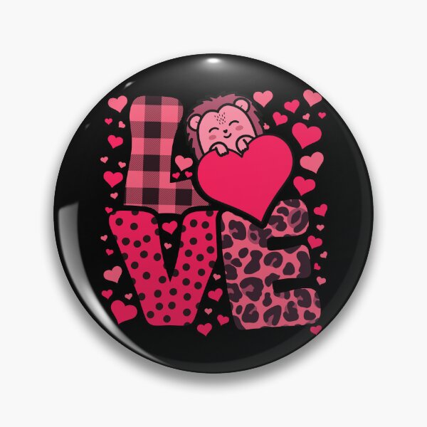 Item preview, Cute Kawaii Valentine Hedgehog Love Hearts Valentines Day designed and sold by JokeGysen.