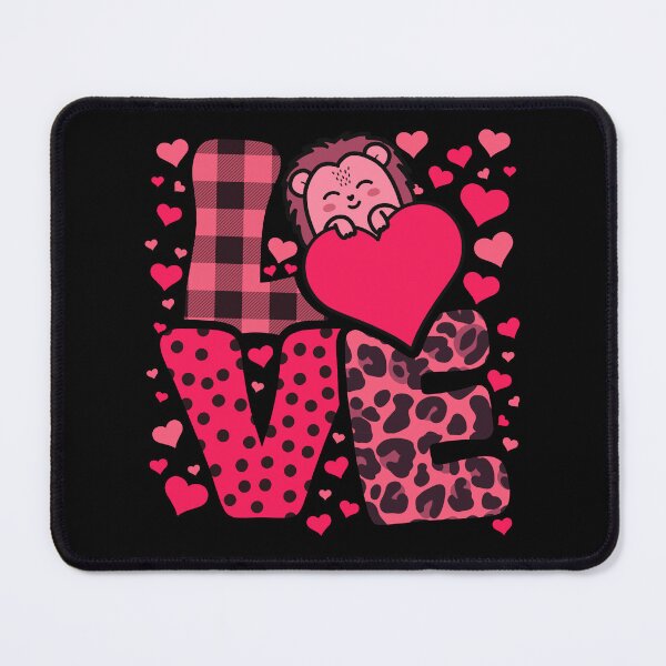 Item preview, Cute Kawaii Valentine Hedgehog Love Hearts Valentines Day designed and sold by JokeGysen.