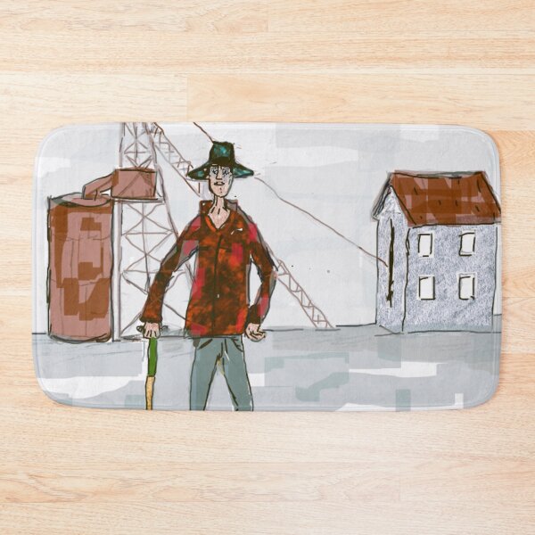 Item preview, "Mine site In the goldfields"  Surrealist Sketch designed and sold by EJCairns.