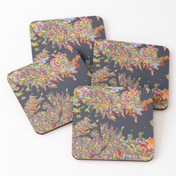 Item preview, Sydney Map - Mosaic - 2023 Colors designed and sold by HomeCities.