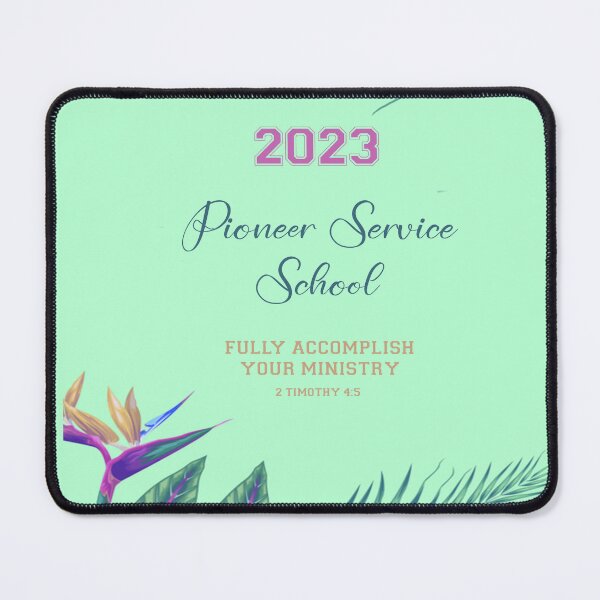 Item preview, PIONEER SERVICE SCHOOL 2023 Spiral Notebook designed and sold by crafts-gift.
