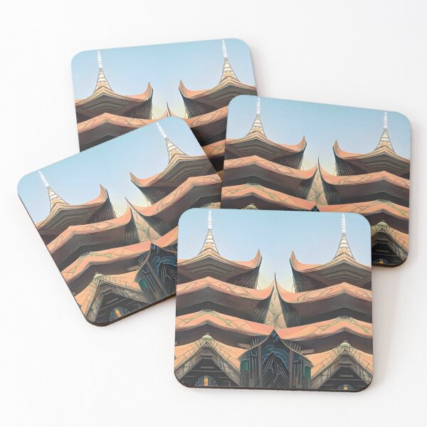 Item preview, Beautiful Japanese Shrines designed and sold by Tiannalaw.